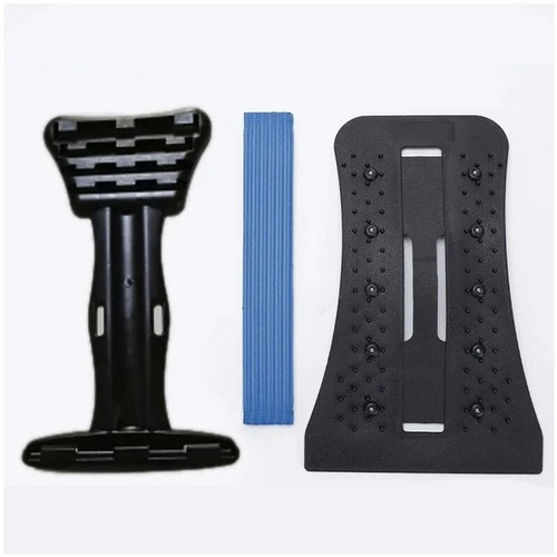 Massager Back Stretcher Fitness Lumbar Waist Spine Pain Relief Support Pickup - Picture 6 of 9