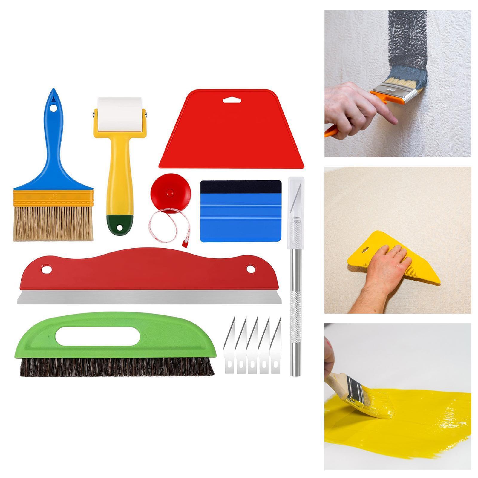 13 Pieces Wallpaper Smoothing Tool for Wallpaper Hanging eBay