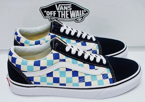 vans checkerboard old skool blue topaz