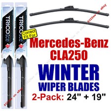 WINTER Wipers 2pk Super-Premium fit 2014-2015 Mercedes-Benz CLA250 - 35240/190