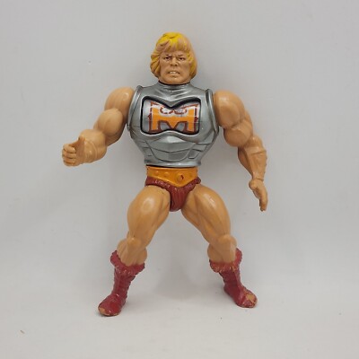 Vintage 1983 MOTU Mattel Battle Armor He-Man 5.5'' Action Figure 