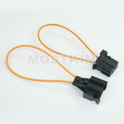 MOST Fiber Optic Bypass Loop Male & Female Connector Kit For Audi BMW Benz VW