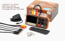 RVT VHS Digitizer 3.0  USB-C to Phone  Includes Remote, iPhone/Android