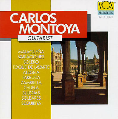 Carlos Montoya - Montoya: GUITAR WORKS (CD 1990)