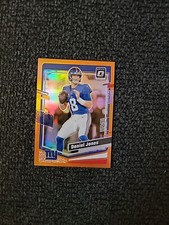 2023 Donruss Optic Football Daniel Jones #141 Orange Prizm 44/249 - SC8659