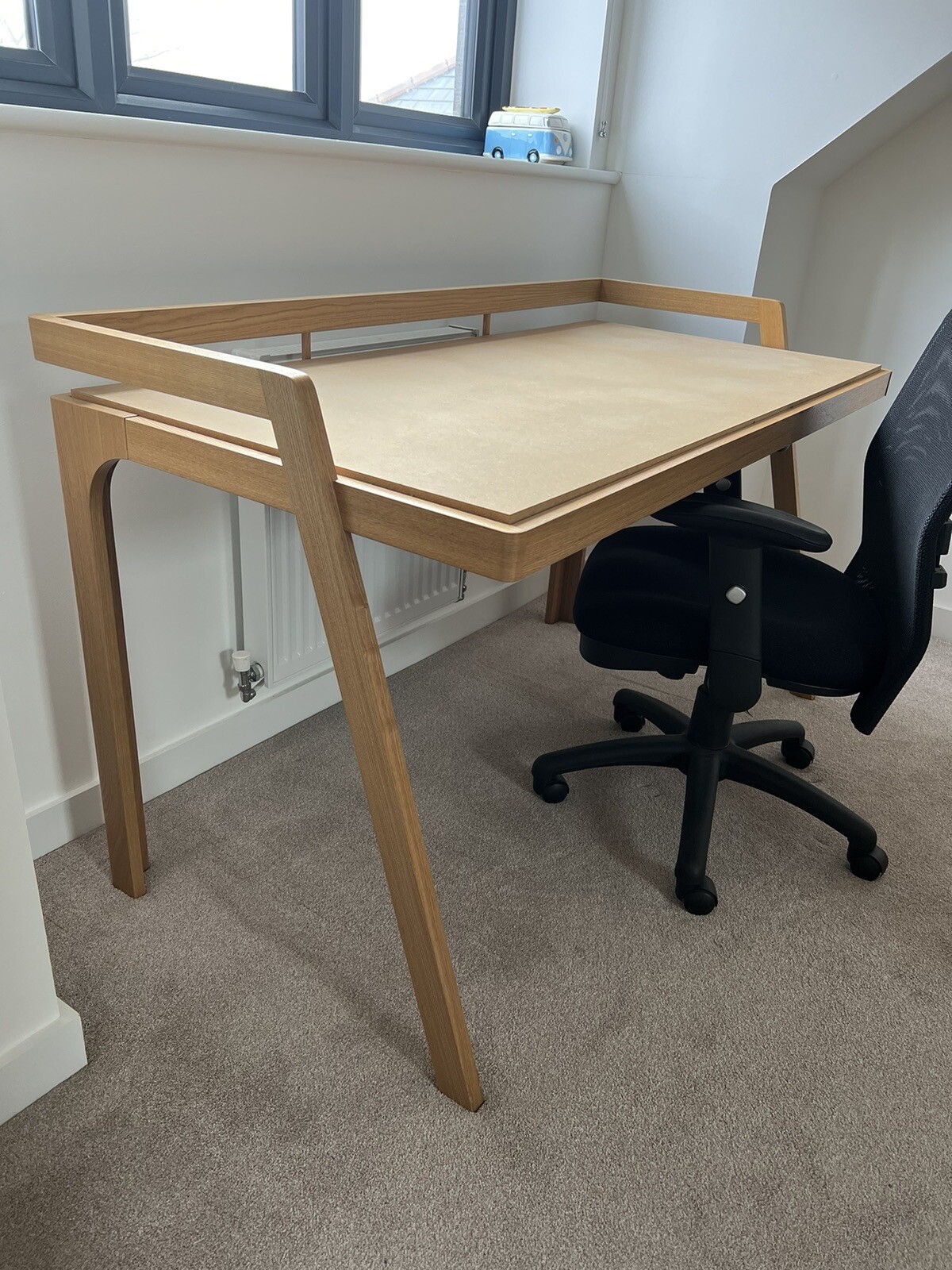 John Lewis Gazelle Desk Ash And Office Chair eBay