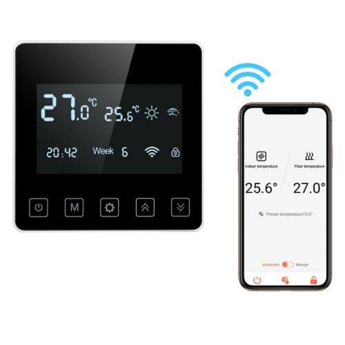 Raumthermostat WLAN Wifi LCD Digital Thermostat Fußbodenheizung Wandheizung LED - Bild 2 von 266