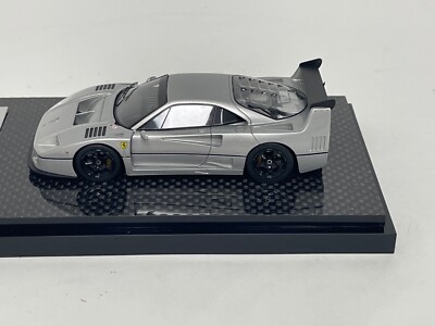 1/43 Eidolon Make up Ferrari F40 GTE Street in Silver 1995 1/43 Eidolon Make up Ferrari F40 GTE Street in Silver 1995