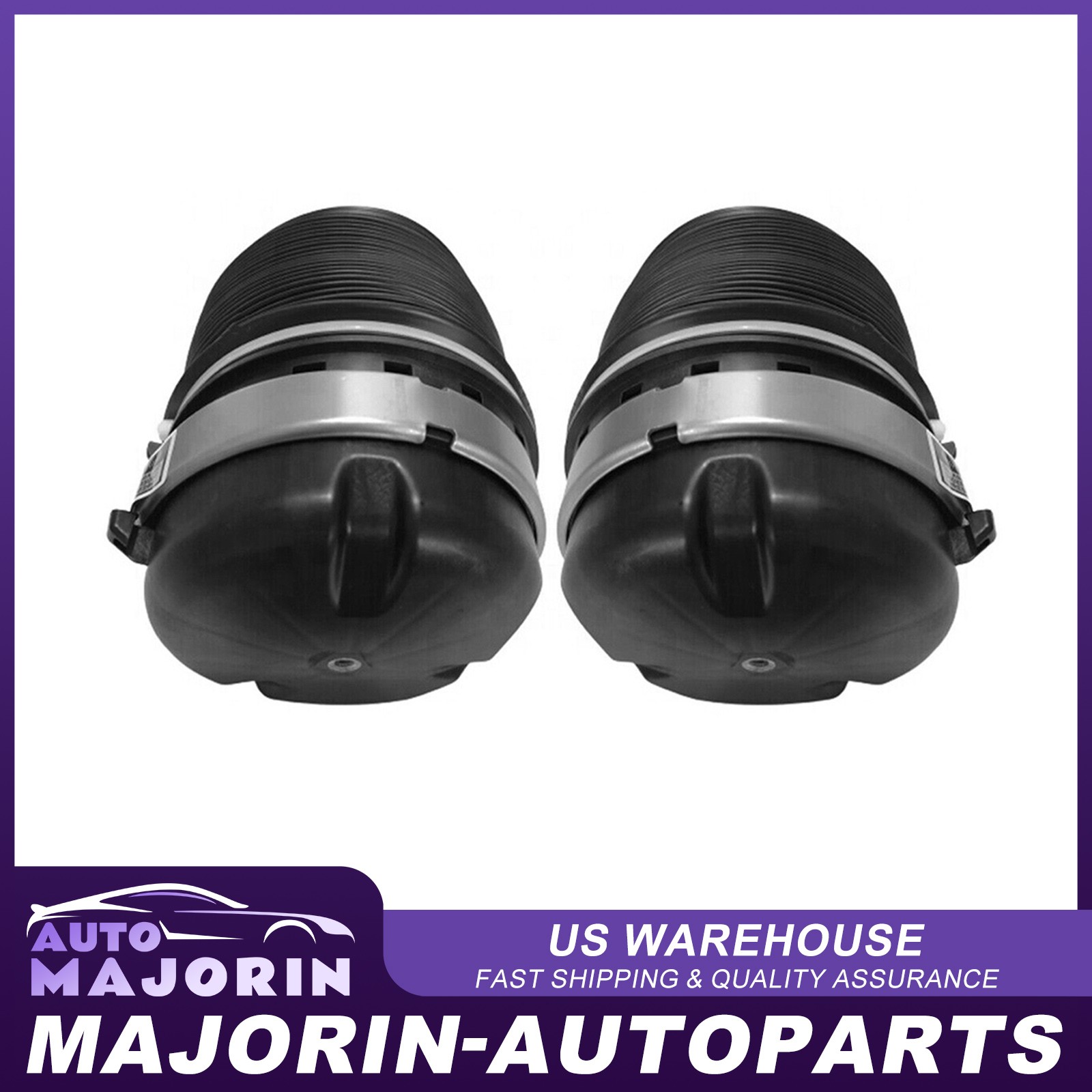 2x For 2011-2016 Bentley Mulsanne Rear Air Suspension Air Spring Bags 3Y5616002B