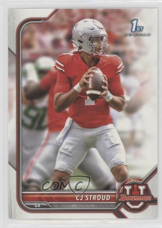 2021-22 Bowman U CJ Stroud #3 0r5k