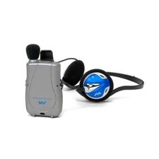 Williams Sound Pocketalker Ultra with Behind-the-Head Headphone D1 H26