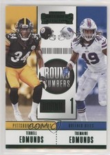 2018 Panini Contenders Round Numbers Emerald Terrell Edmunds Tremaine g6p