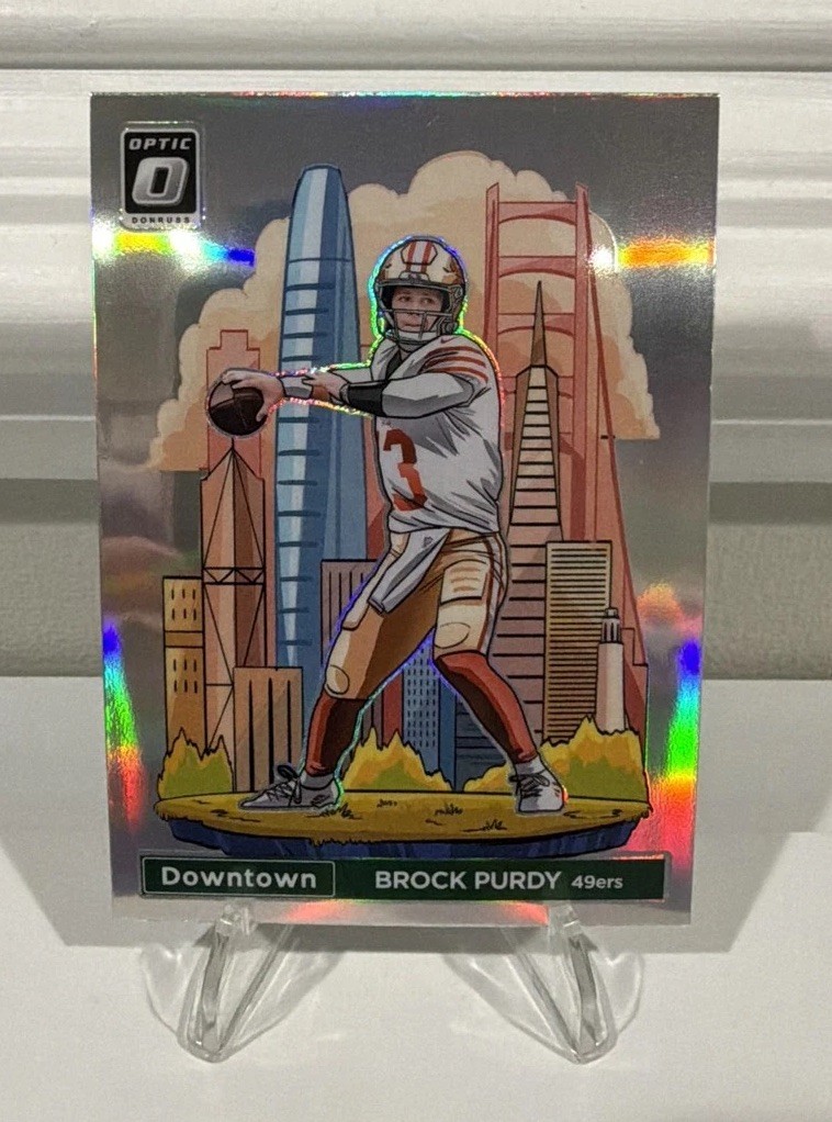 2024 Panini Donruss Optic Downtown! Brock Purdy #4 Case Hit SSP 🔥🔥 49ers