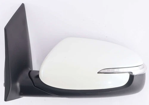 14 - 16 Kia Forte Sedan Heated Driver Side Mirror Turn Signal Snow White