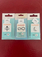 lot ImpressArt Metal Stamping Set Textures 6mm bee moon infinity