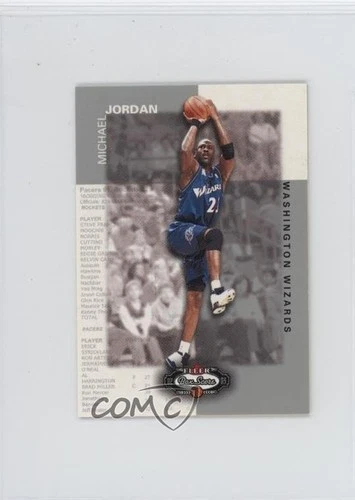2002-03 Fleer Box Score Supplemental Classic Miniatures Michael Jordan HOF 6h1