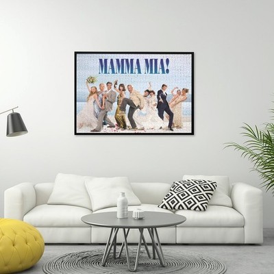 Mamma Mia Jigsaw Puzzle 1000 Pieces Gift for Adults Stress Relie