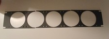Black Nylon 2U Server Rack Fan Mount  x5 80mm Case Fans - Pro. 3D Printed