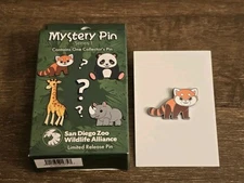 San Diego Zoo Safari Park Wildlife Alliance Mystery Pin Series 1 Red Panda