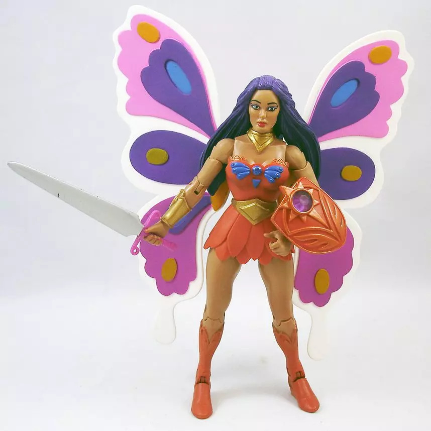 Figurine Flutterina MOTU Classics loose sans boîte idéale pour diorama