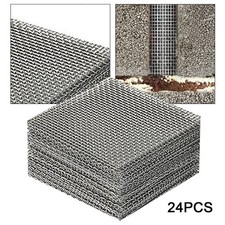 24 Pack Heavy Duty Mesh Drain Covers for Home And Garage Drainage