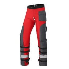 Apron Design Chainsaw Chaps Heavy Duty Cut-Resistant Work Pants 8-Layer