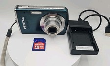 Pentax Optio M40 8.0MP Digital Camera Tested With Charger, Battery  SD Card