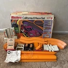 Vintage MATTEL HOT WHEELS SIZZLERS CALIFORNIA/8 RACE SET TRACK No Cars W/ Box