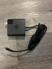 HP 65W 20V 3.25A Type-C USB AC Adapter Compact Wall Plug