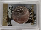 2001 American Eagle 1oz Silver Coin in Plastic Holder