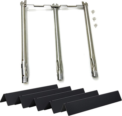 DG268 7636 Flavorizer Bars + 69787 Burners for Weber Spirit E310 E320 S330 Grill