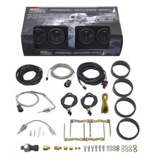 Glowshift Boost 1500 Egt Trans Temp Fuel Pressure Diesel Gauges Black 7