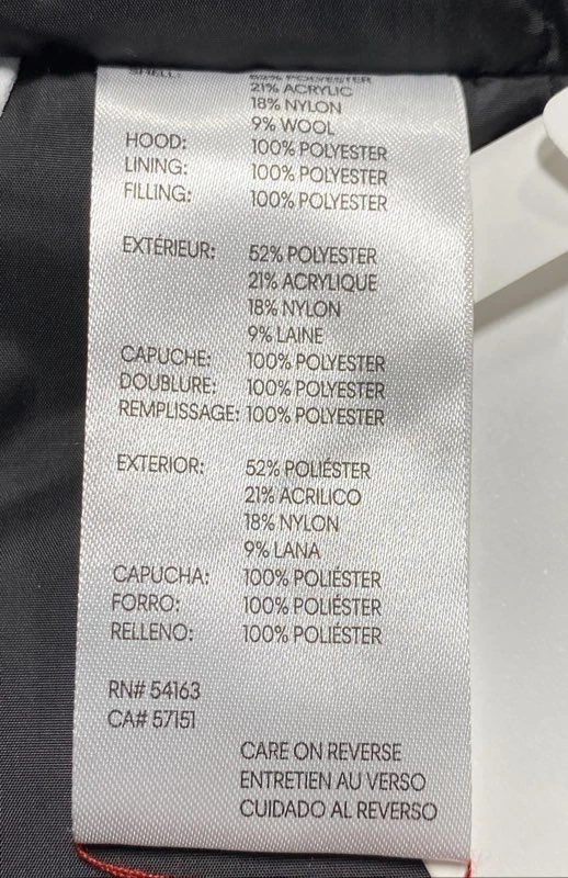 Calvin Klein Camisa Chaqueta con Capucha Mezcla Lana Negra Para Hombre XL NUEVA CON ETIQUETAS Foto 4 de 4