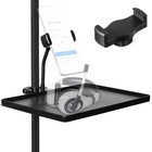  Microphone Holder Table Stand Karaoke Accessories Sound Card Tray