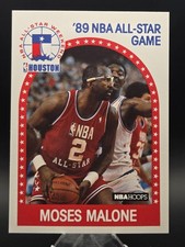 1989-90 NBA Hoops - All-Star Game Moses Malone #84