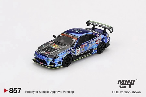MINI GT 857 Nissan Silvia S15 D-MAX #46 D-MAX Racing 2023 D1 Grand Prix New 1/64 - Picture 2 of 9
