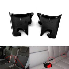 2Pcs Auto Car Seat Belt Guide Grooves ISOFIX Latch Belt Connector Accessories