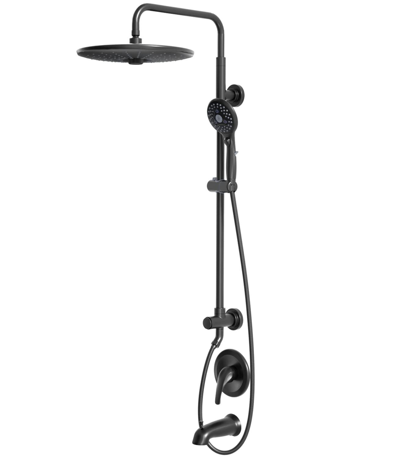 SR SUN RISE 10-дюймовый Ручной смеситель для ванны запасная насадка для душа с Т-образной насадкой 32690₽