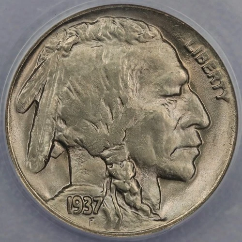 1937-D 5c Buffalo Nickel - ANACS MS 66