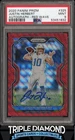 2020 Panini Prizm Justin Herbert Rookie Auto Red Wave #044/149 PSA 9 BNA795