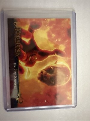 The Ring Destroyed - 2004 Topps Lord of the Rings: Return of the King Update