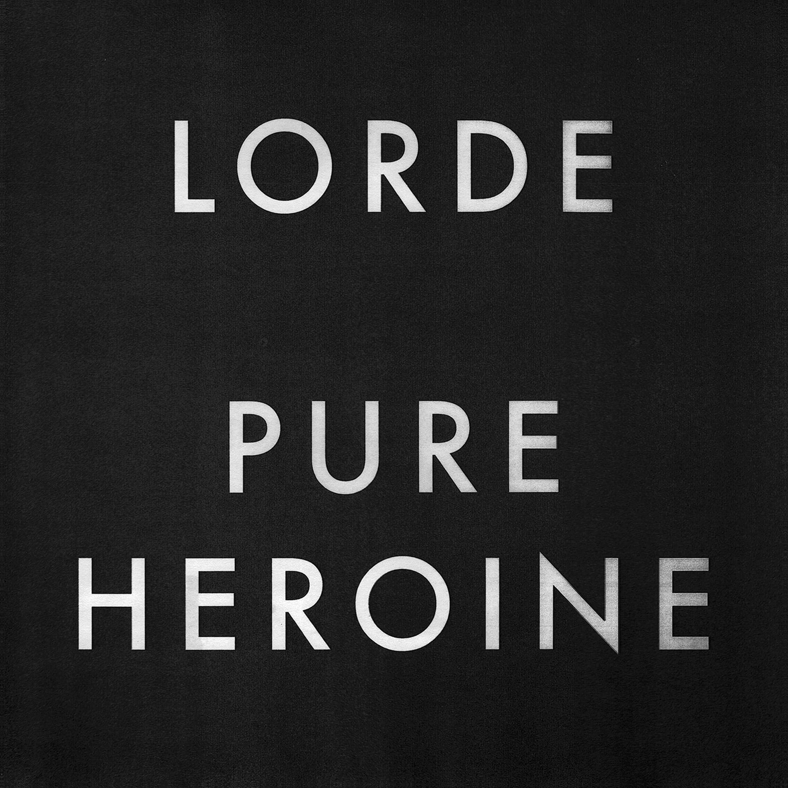 Lorde Pure Heroine LP Vinyl 3753985 NEW