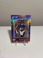 2024 Donruss Optic Devontez Walker Pink Rated #228 Ravens