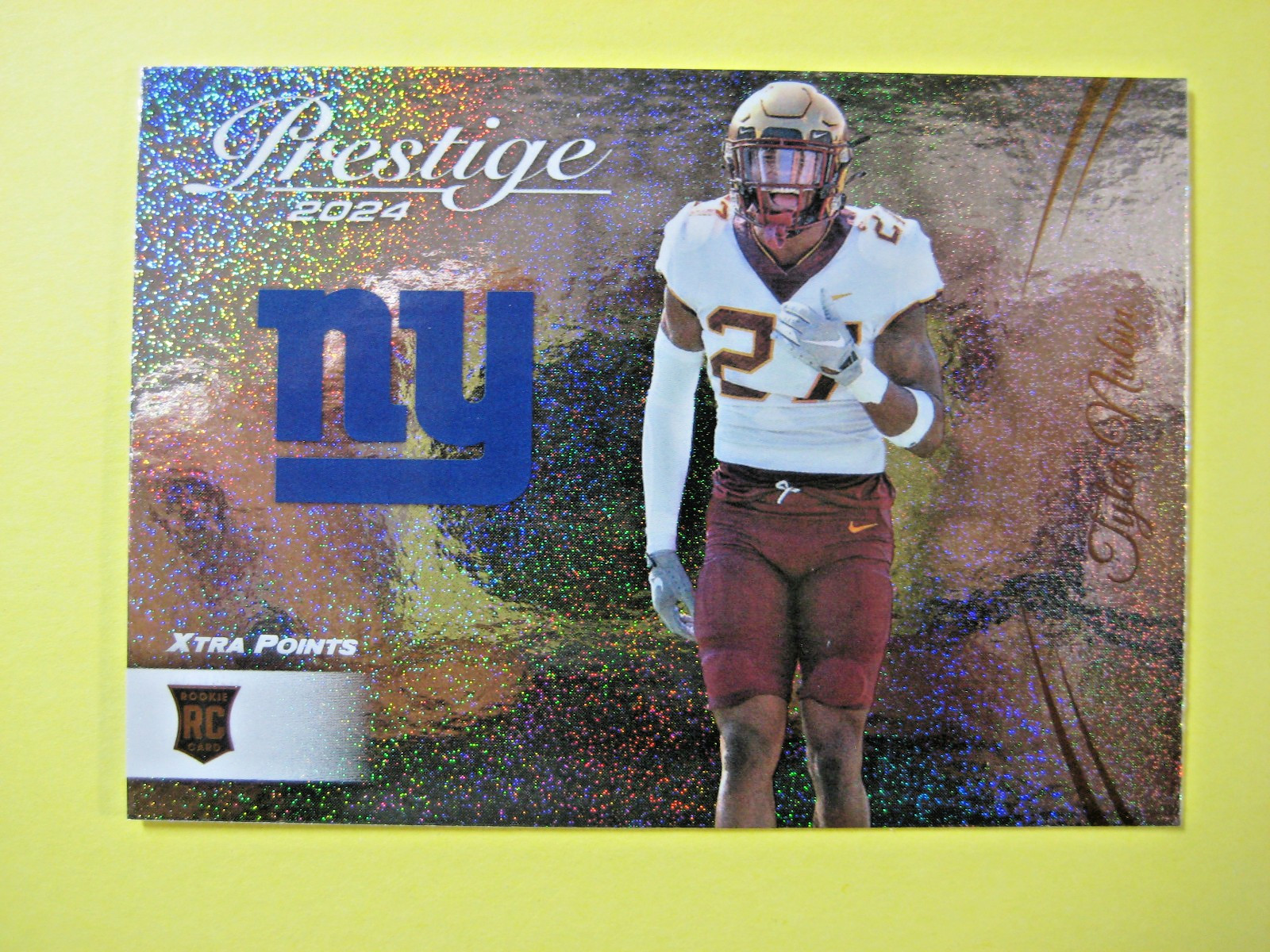 2024 Panini Prestige #398 Tyler Nubin Xtra Points Dots Rookies (RC)