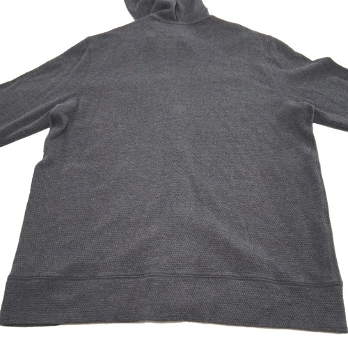 Faherty Hoodie Men's Large Full Zip Waffle Knit Cotton Cardigan Sweater EUC - Picture 8 of 8