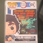 Funko Pop! Animation Demon Slayer Tanjiro Kamado Chase #874 Signed JSA CL98670