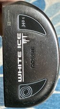 Odyssey White Ice Rossie Mallet Putter RH Steel Shaft 32.5" *Needs New Grip*