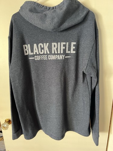 Black Rifle Coffee Co Hoodie Damen Gr. L Crop Blau - Bild 3 von 6