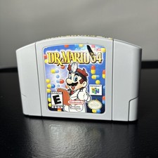 Dr. Mario 64 (Nintendo 64, 2001) Authentic, Tested & Working!