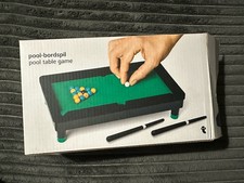 Mini Pool Table Set Portable Small Tabletop Billiards Game